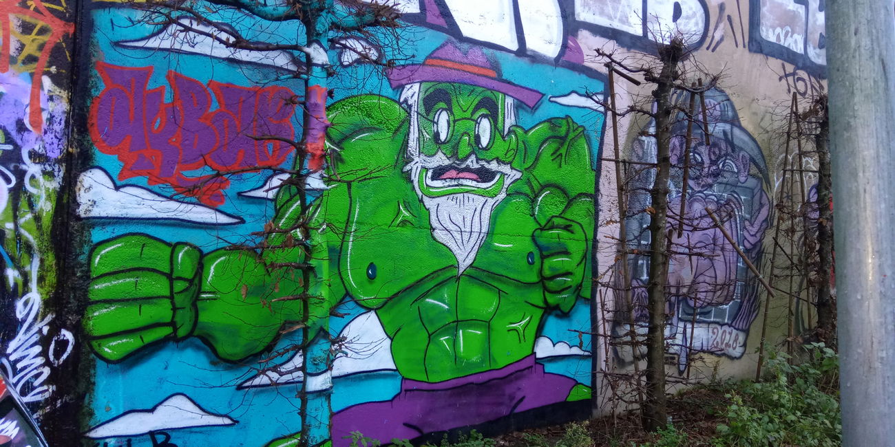 Graffiti Wall - Photo by psar81 - denhaag, vacation, bink36