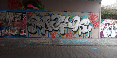 Graffiti Wall - Photo by psar81 - denhaag, vacation, bink36