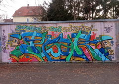 Graffiti Wall - Photo by psar81 - bavaria, 2021 (2021)