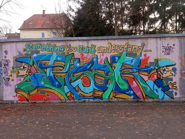 Graffiti Wall - Photo by psar81 - bavaria, 2021 (2021)