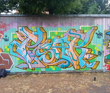 Graffiti Wall - Photo by psar81 - psar81, bavaria, bayern (2021)