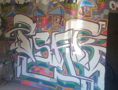 Graffiti Wall - Photo by psar81 - 2020, athome (2020)