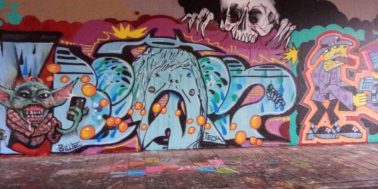 Graffiti Wall - Photo by psar81 - denhaag, vacation, bink36