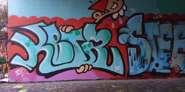 Graffiti Wall - Photo by psar81 - denhaag, vacation, bink36