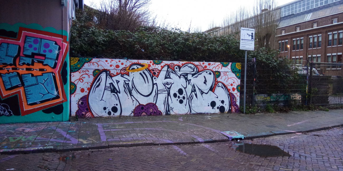 Graffiti Wall - Photo by psar81 - denhaag, vacation, bink36