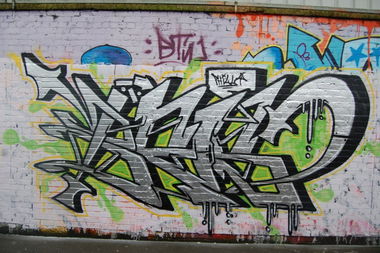 Graffiti Wall - Photo by psilo - pompey (2012)