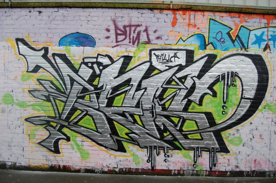Graffiti Wall - Photo by psilo - pompey (2012)