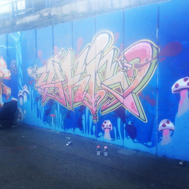 Graffiti Wall - Photo by psilo (2015)