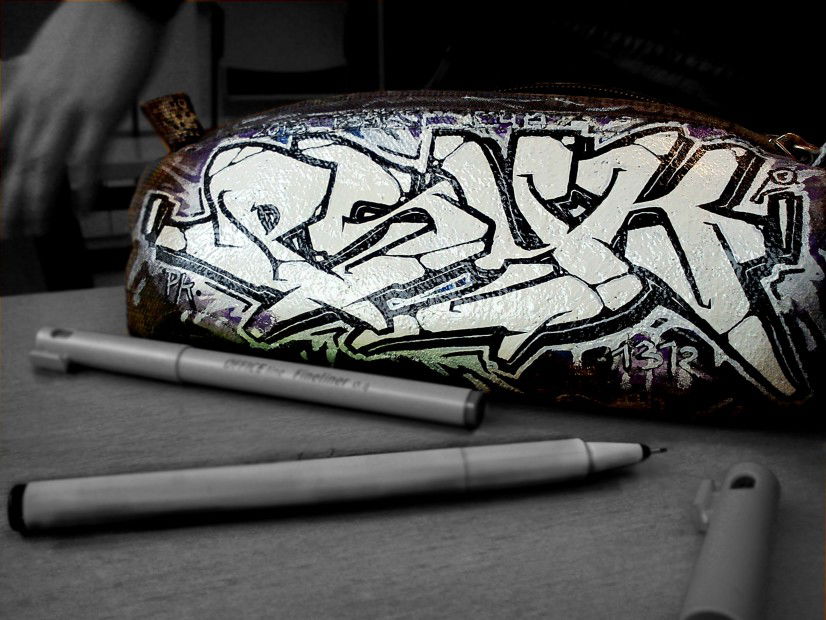 Graffiti Artwork in Artern - Photo by psyk - psyk, psyc (2013)