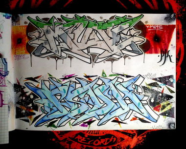 Graffiti Sketch in Artern - Photo by psyk - psyk, psyc, mute (2013)