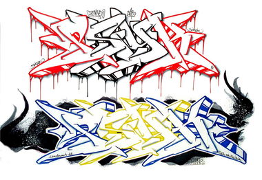 Graffiti Sketch - Photo by psyk - psyk, psyc (2013)
