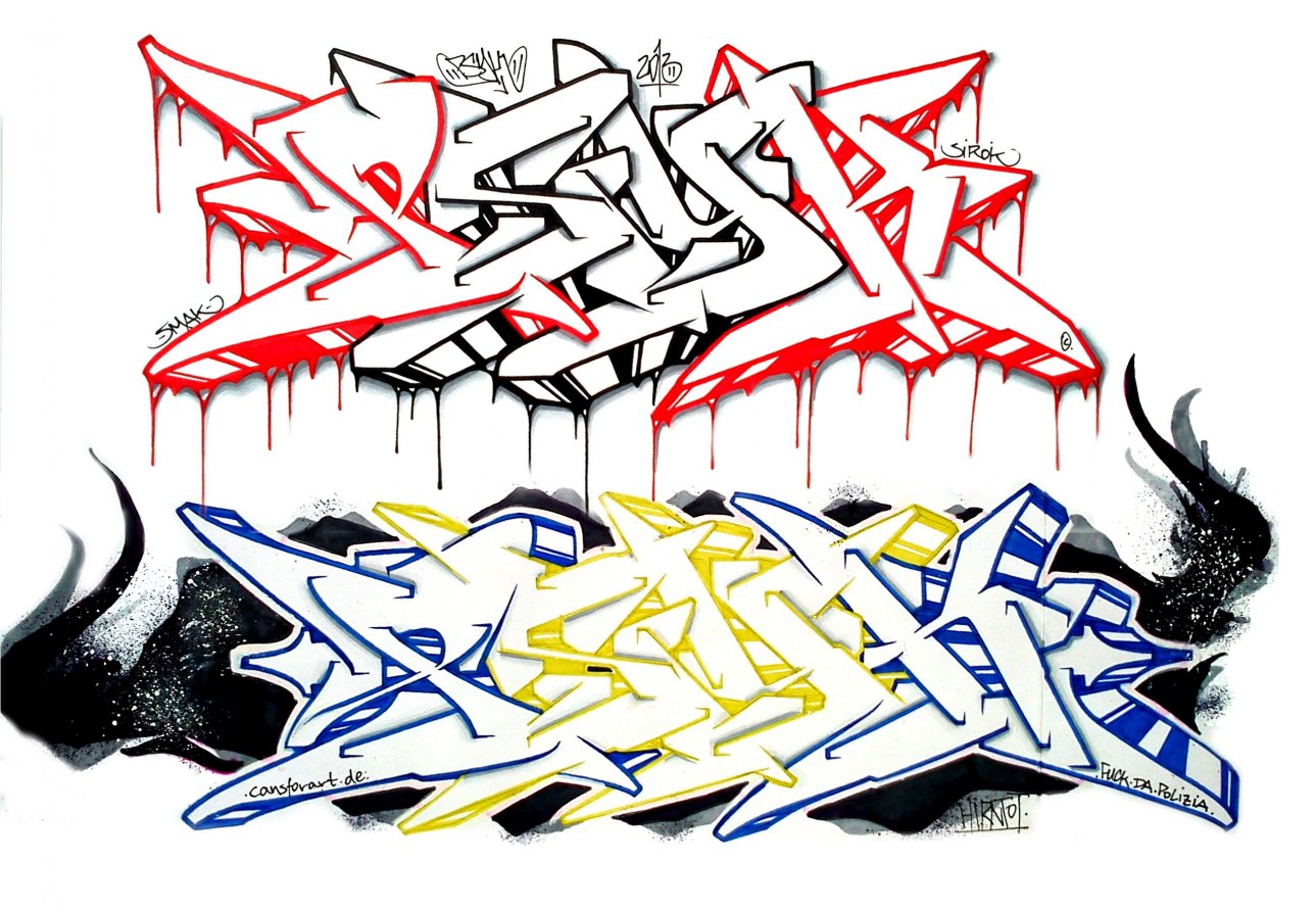Graffiti Sketch - Photo by psyk - psyk, psyc (2013)