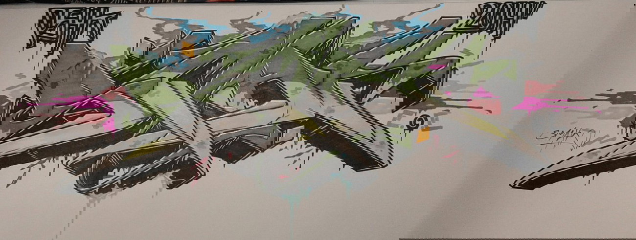 Graffiti Sketch - Photo by psyk - psyk, psyc, smak (2014)