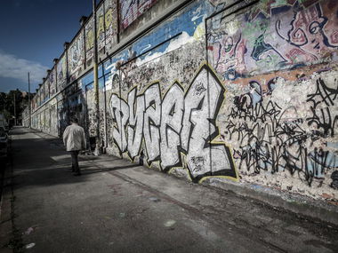 Graffiti Wall in München - Photo by pyser - pyser, munich, tumblinger (2014)