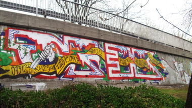 Graffiti Wall in Plovdiv - Photo by qtek124 - qtek, 124, 125