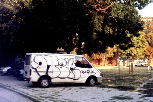 Graffiti Bombing - Photo by qtek124