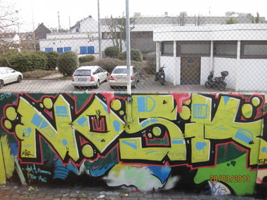 Graffiti Wall - Photo by quepasa - Nosk, Kbr (2013)