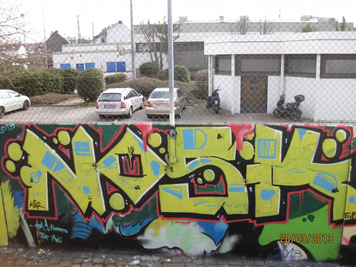 Graffiti Wall - Photo by quepasa - Nosk, Kbr (2013)