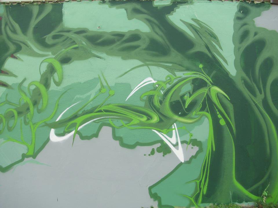 Graffiti Wall - Photo by quester - qst, ult