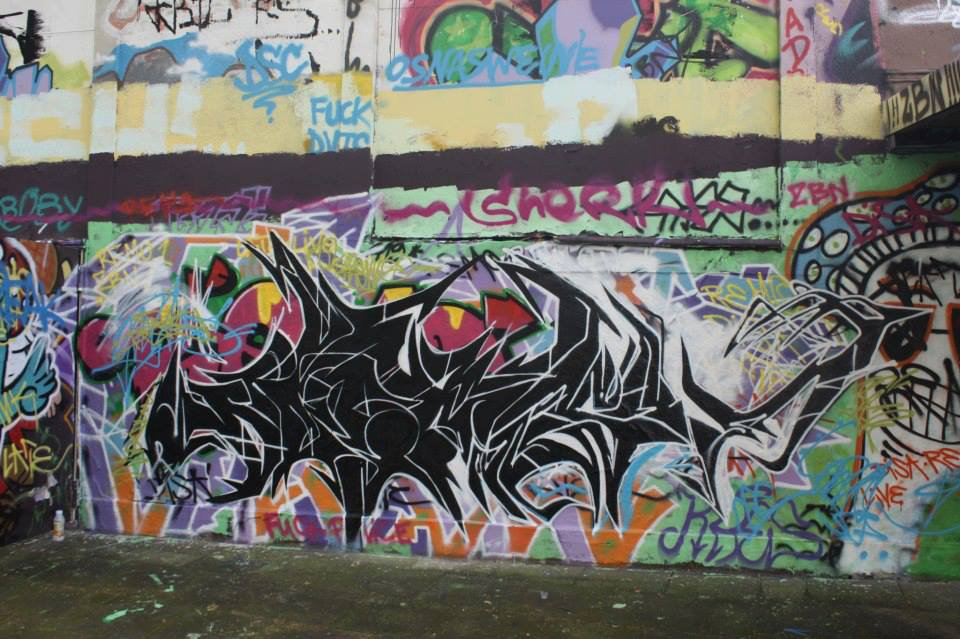Graffiti Wall - Photo by quester - drifs, quest, werther