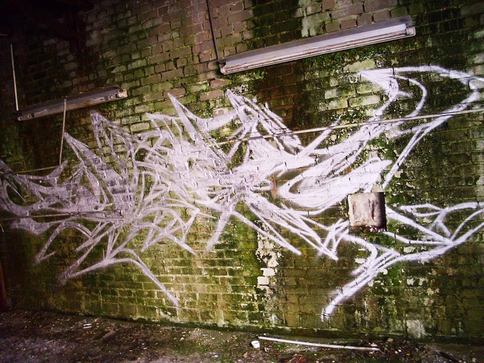 Graffiti Wall - Photo by quester - abriss, quest, gronau