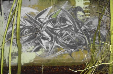 Graffiti Wall - Photo by quester - quest, abriss