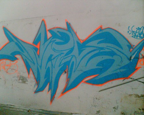 Graffiti Wall - Photo by quester - drifs, quest, 2011