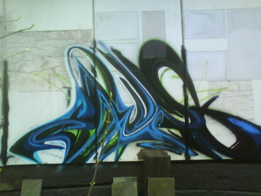 Graffiti Wall - Photo by quester