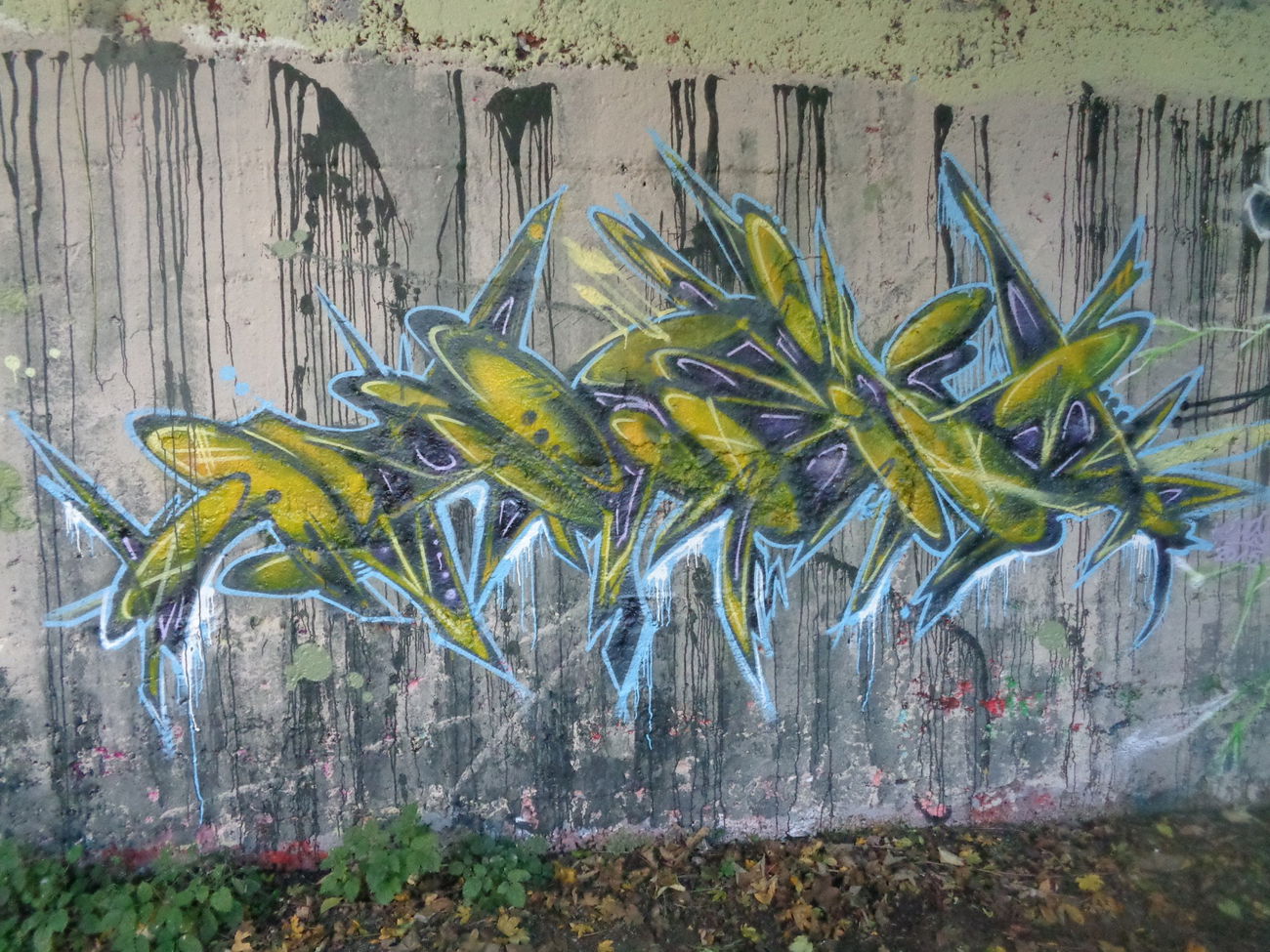 Graffiti Wall - Photo by quester