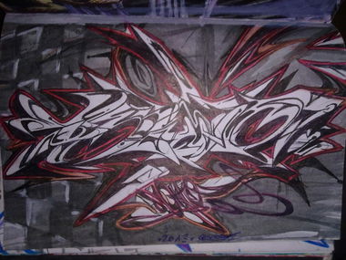 Graffiti Sketch - Photo by quester