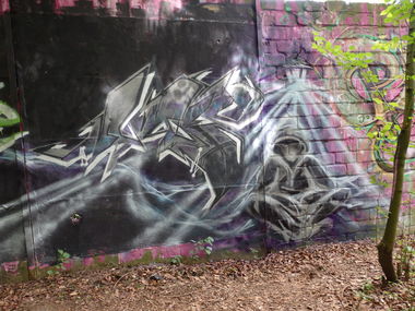 Graffiti Wall - Photo by quester