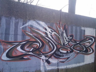 Graffiti Wall - Photo by quester