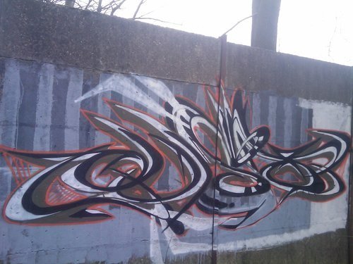 Graffiti Wall - Photo by quester