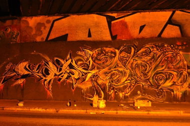 Graffiti Wall - Photo by quester