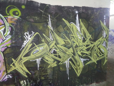 Graffiti Wall - Photo by quester