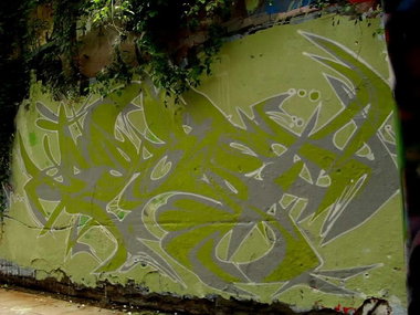 Graffiti Wall - Photo by quester