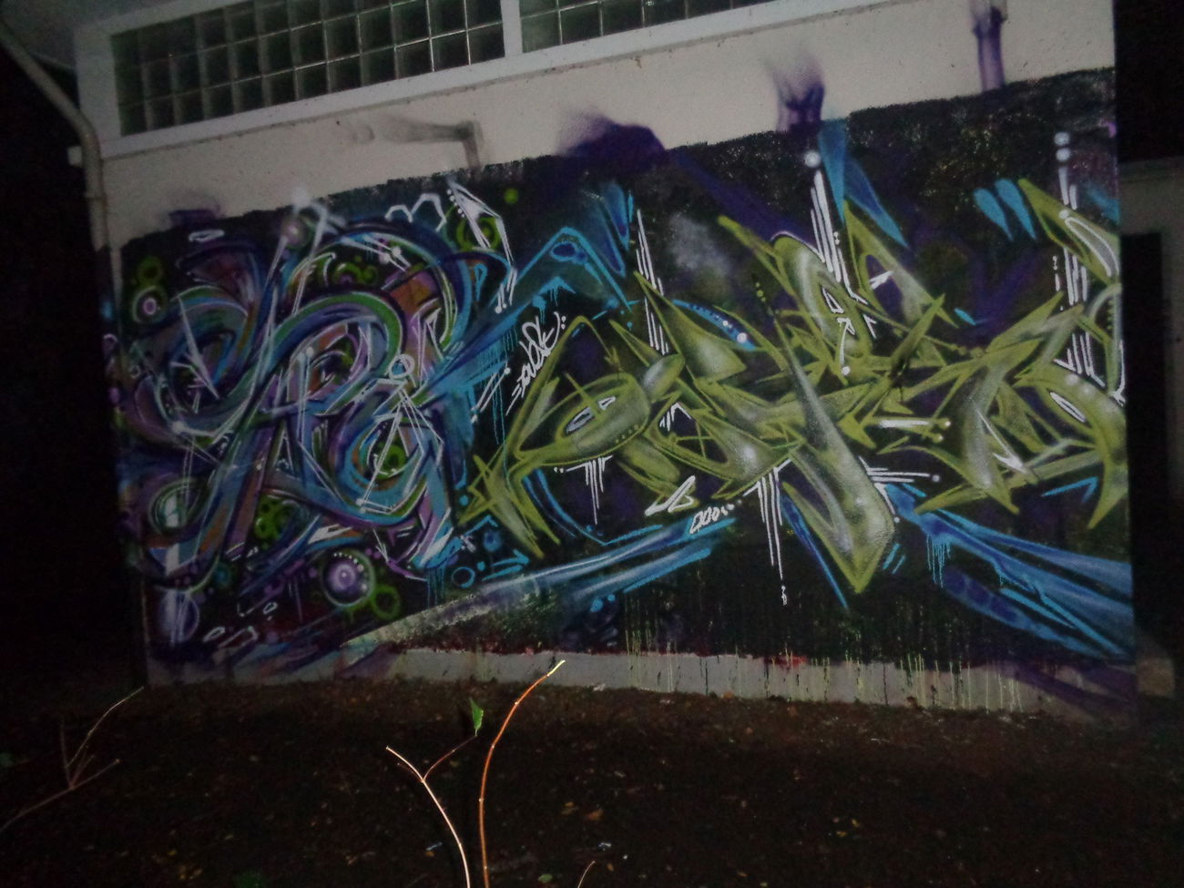 Graffiti Wall - Photo by quester