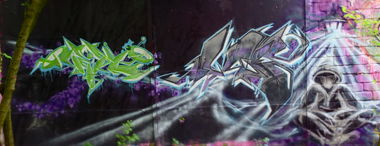 Graffiti Wall - Photo by quester