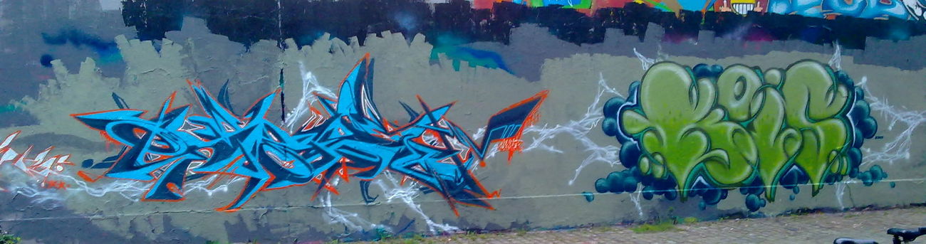 Graffiti Wall - Photo by quester