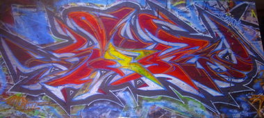Graffiti Wall - Photo by quester - drifs