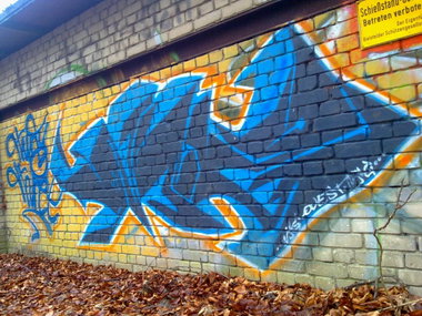 Graffiti Wall - Photo by quester
