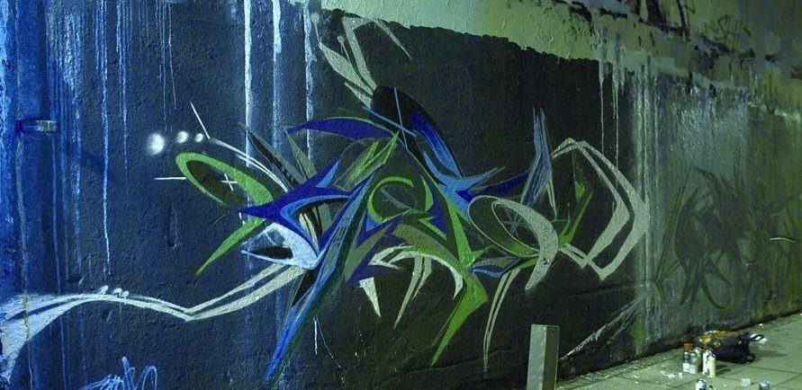 Graffiti Wall - Photo by quester - qst, gütersloh, nsg