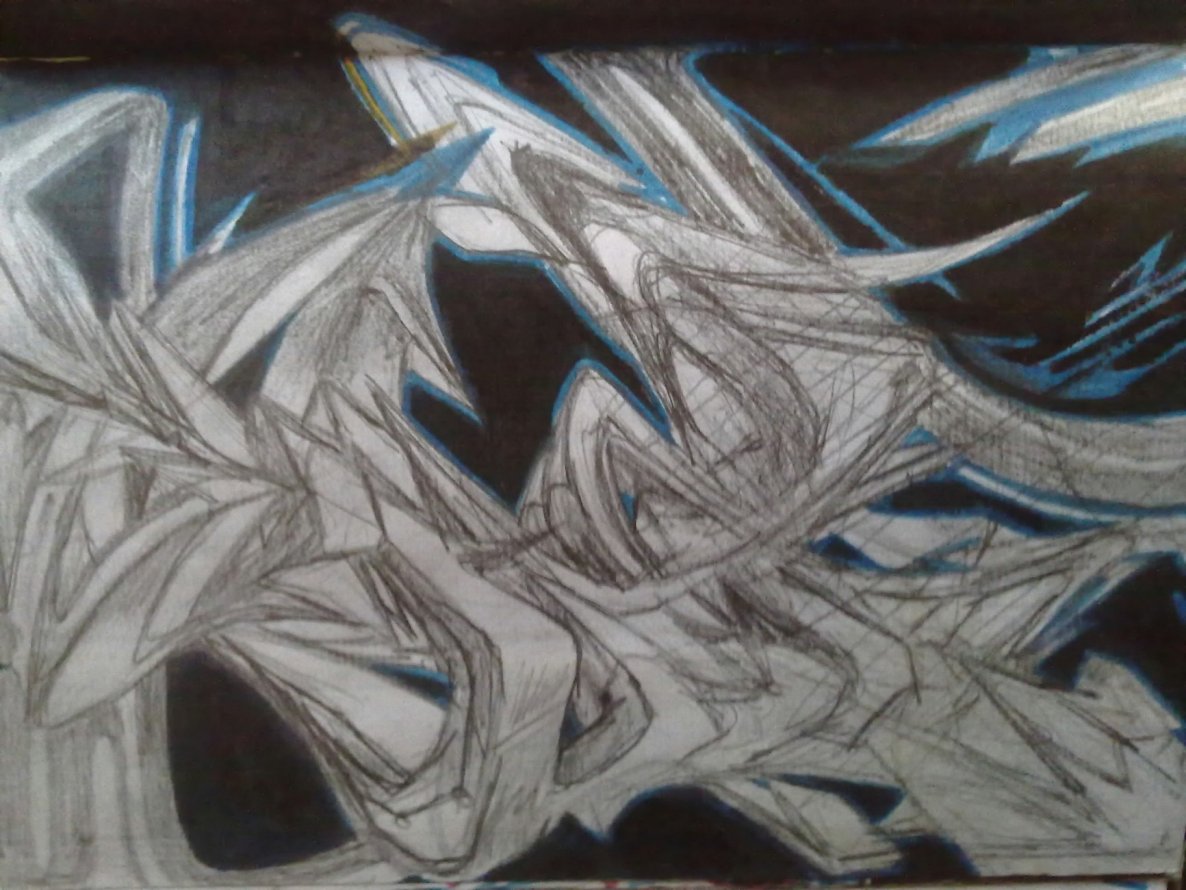 Graffiti Sketch - Photo by quester - skizze