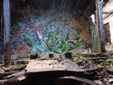 Graffiti Wall - Photo by quester