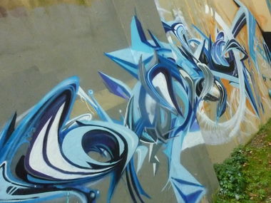 Graffiti Wall - Photo by quester