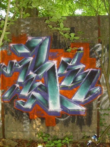 Graffiti Wall - Photo by quester - pate