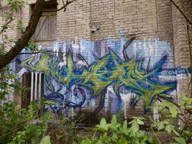Graffiti Wall - Photo by quester