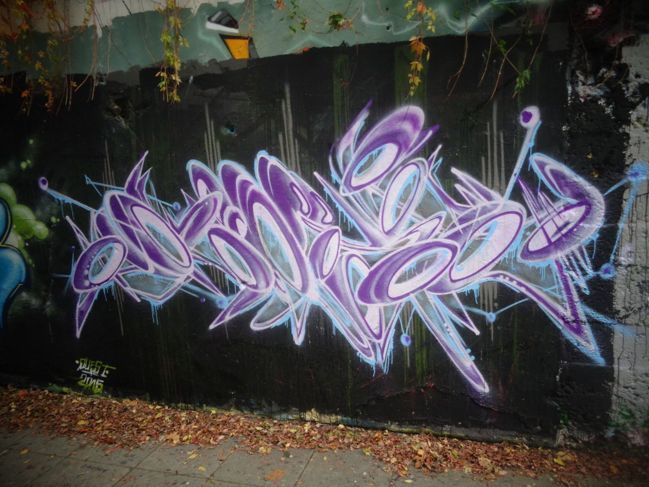 Graffiti Wall - Photo by quester