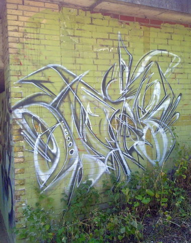 Graffiti Photo by quester - outline