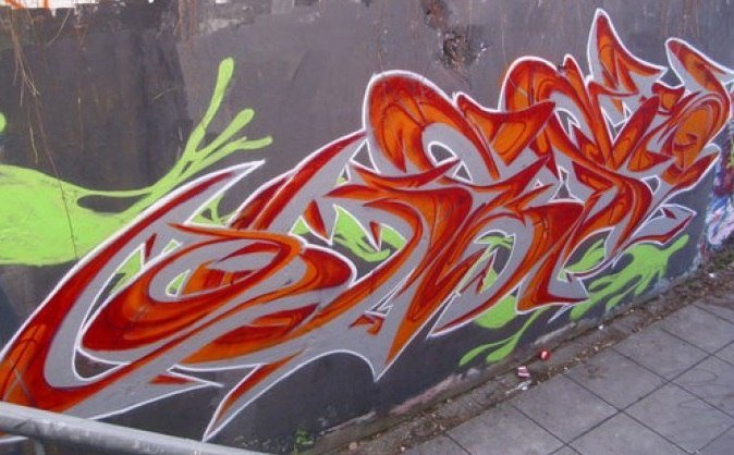 Graffiti Wall - Photo by quester